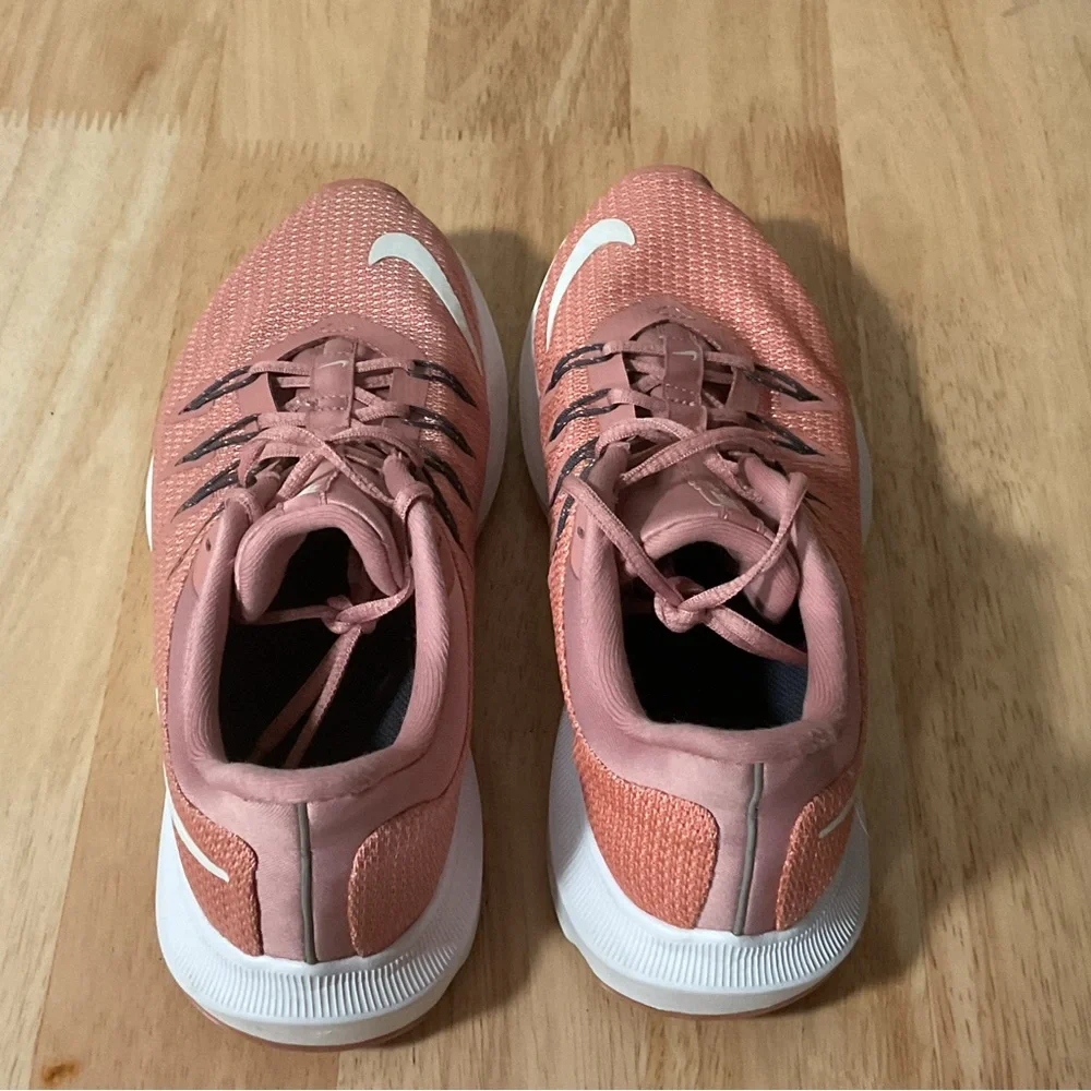 Nike Quest Women Sz 6.5 Rust Salmon Color Lightweight Mesh Running Shoes Sneaker - Picture 5 of 11
